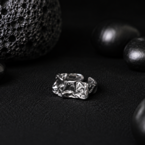 Small Crumpled Ring (Adjustable)