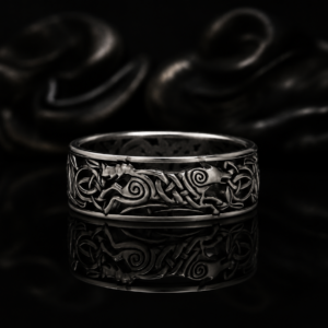 Dire Wolf Ring (Adjustable)