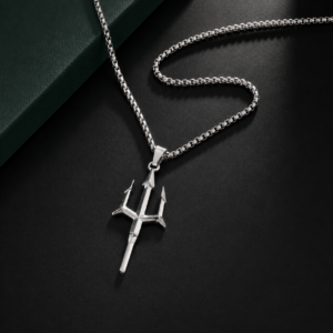 Trident Pendant (Box Chain 60 cm)