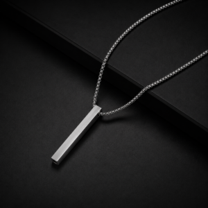 Solid Rod Pendant (Box Chain 60 cm)