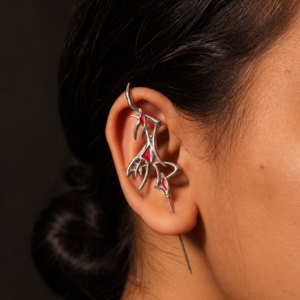 Abstract Pierced Cuff (Single)